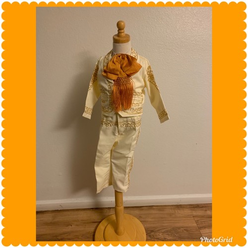 Boys Toddlers Mexican Mariachi Suit Set Mexico Folklorico 5 De Mayo