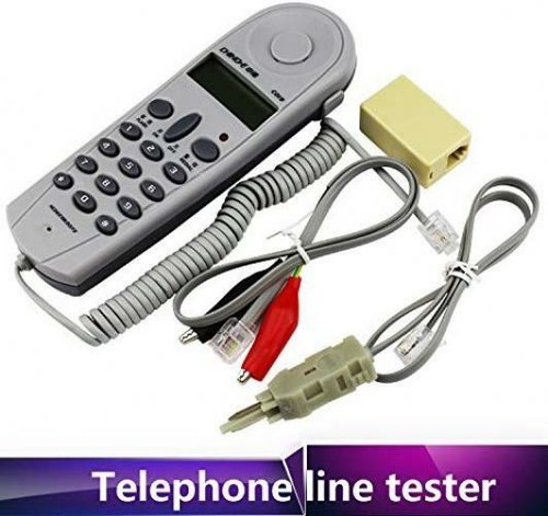 C019 Telephone Phone Line Network Cable Tester Butt Test Lineman Tool...