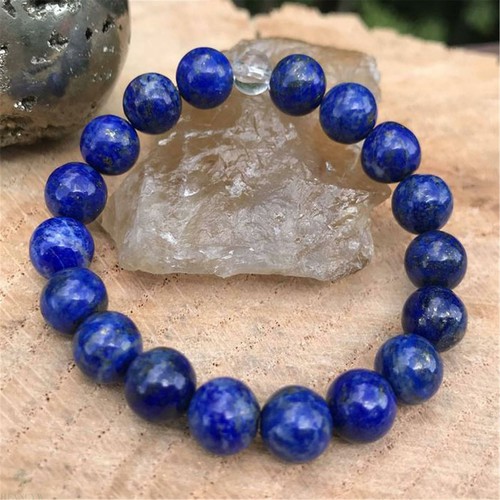 8mm Natural Lapis Lazuli Handmade Mala Bracelet Healing Chakas Meditation 8mm Natural Lapis Lazuli Handmade Mala Bracelet Healing Chakas Meditation