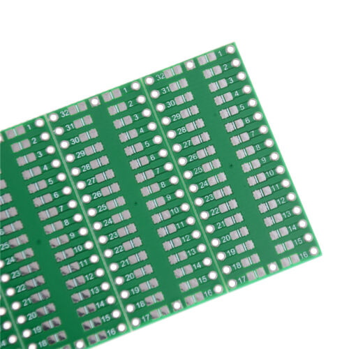 5Pcs TQFP//LQFP//EQFP//QFP32 0.8mm to DIP32 Adapter PCB Board Converter lu