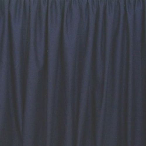 NAVY BLUE Solid SPLIT Corner Ruffle Bed Skirt 650-TC Cotton US Bed Size/Drop New 