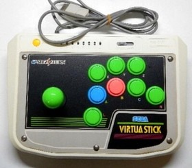 SegaSaturn Virtua stick Console HSS-0136 NTSC-J SEGA Tested working Game USED