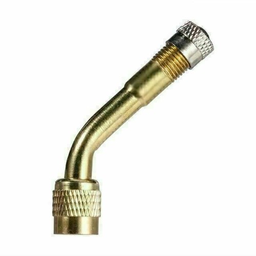 Brass Air Tyre Valve Caps Schrader Valve Stem with I3M9 Adapter Extension