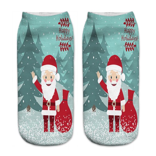 Unisex Womens Men/'s Xmas Socks Funny Novelty Snowman Santa Stocking Christmas AU