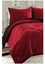 3 Piece Black Burgundy King Size Comforter Set Reversible Fits Cal King Bedding