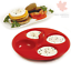 FAST & FREE Norpro Silicone 4 Egg Poacher Red ? 