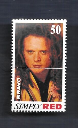 Music Singers Groups Bands Very Rare Bravo Stamps OMD Roxette Simply Red ETC.