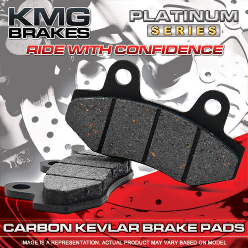 Rear Organic NAO Brake Pads For 2000-2007 Harley FLHRi FLHR Road King Front 