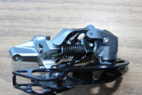 Shimano RD-M610 Deore 10 Spd Bike Rear Derailleur Grey Medium Cage Direct Mount