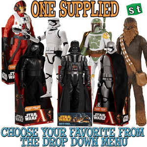 Jakks Pacific Oficial Star Wars Figuras De Acción 18-20 Pulgadas suministrada