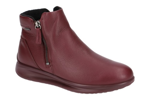 Winterstiefelette rot NEU Ecco AQUET Damen Stiefeletten