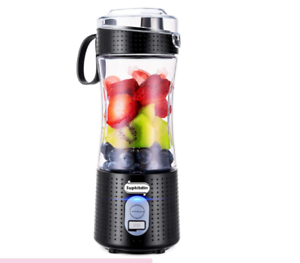 Mini Blender for Smoothie Fruit Juice Six 3D Blades for Gr Milk Shakes 380ml 