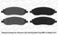2005 Ford F350 Super Duty w//SRW Max Performance Ceramic Brake Pads R