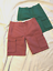 Faded Red Flat Front: Green Levi/'s: Men Cargo Shorts Below Knee Length 30/>36