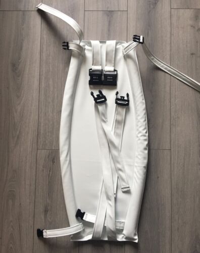 Lockable PVC Spreader Pants available in White Pink and Blue