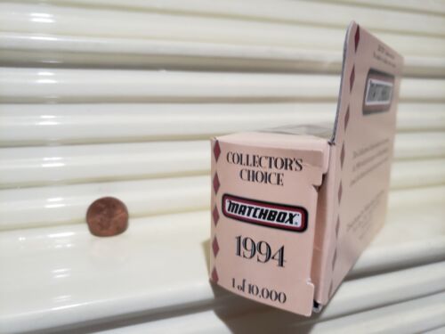 Matchbox 1994 COLLECTOR's CHOICE #24 White FERRARI F-40 New Mint in New Mint Box 