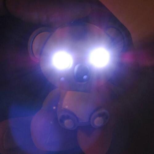 LED KOALA BEAR KEYCHAIN with Light and Sound Cute Animal Noise Key Chain Ring 