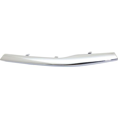 For Accent 15-16 Driver Side Grille Trim Plastic Chrome 