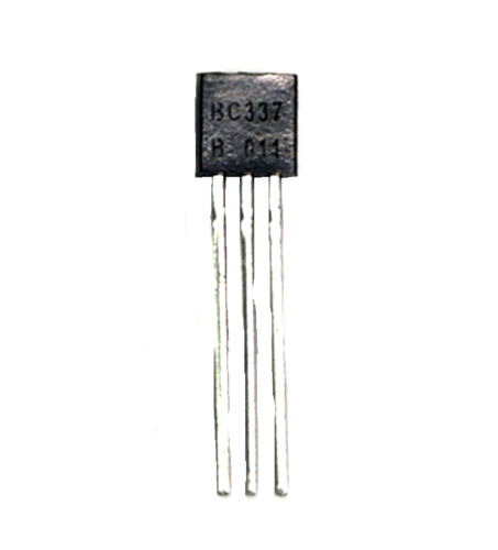 50pc Npn Transistor Bc337 c33725 To-92 VCBO = 50v Vceo = 45v Ic = 800ma Pd = 625mw MCC 