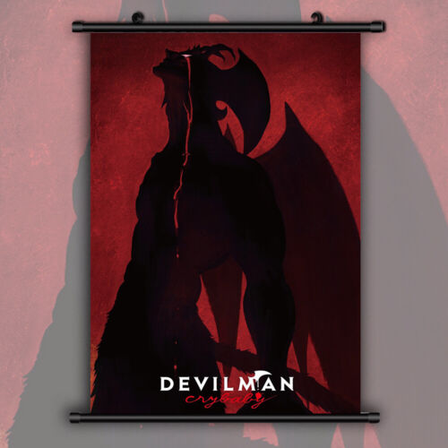 DEVILMAN crybaby HD Print Anime  Wall Poster Scroll Room Decor 