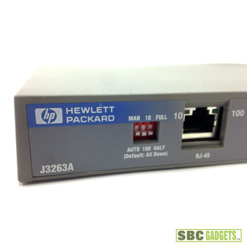 HP JetDirect 300X Print Server for Fast Ethernet 10//100 Networks J3263