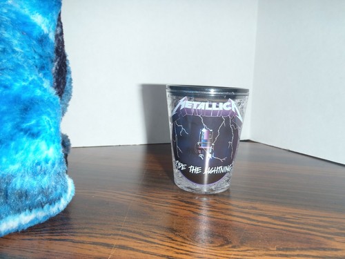 Metallica Ride Lightning Electric Chair Metal Band Plush Blanket /& SHOT GLASS