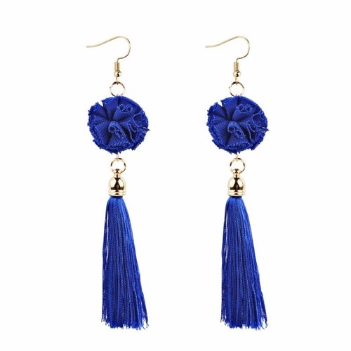 Vente chaude Bohémien Tassel Boucles d/'oreilles pour femmes boucles d/'oreilles Nouveau lekani Fleur Forme