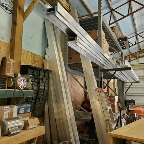 6061-T6 Structural Aluminum I Beam 4.00/" x 3.00/" x .23//.15 x 60/"-Long