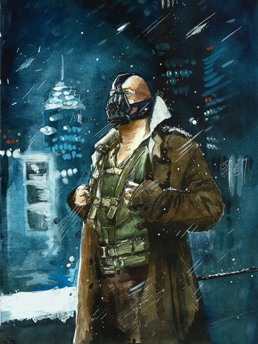 V1435 Bane Dark Knight Rises Painting Art Decor WALL PRINT POSTER CA