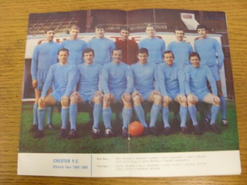 1968/1969 Football League Review: Vol 3 No 35 Colour Picture Chester City O 