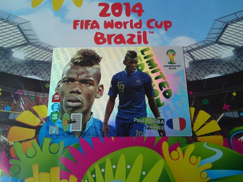 FIFA WORLD CUP BRASIL 2014 PAUL POGBA LIMITED EDITION