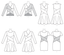 MCCALL/'S SEWING PATTERN 7538 MISSES 6-14 CROSS-OVER MIDRIFF BAND DRESS /& TOP