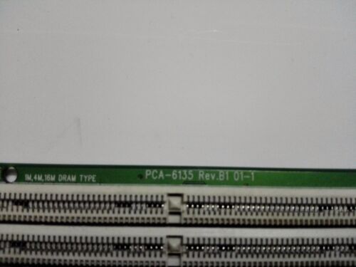 1PC Advantech  PCA-6135 Rev.B1 Card