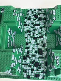 Lego Castle Baseplate 30271px2 Raised 32 x 48 x 4 Sets 6091 6098 10176