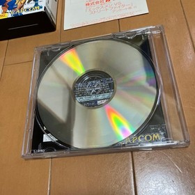 Sega Saturn X-Men vs Street Fighter 4MB Card Used Postcard Included