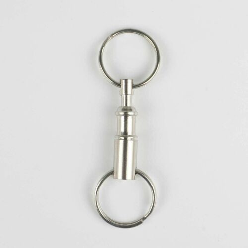 5-Pack Detachable Pull Apart Quick Release Keychain Key Rings// US Free Shipping