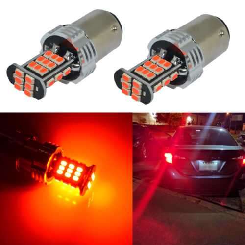 Alla Lighting 1156 30-LED Brake/ Tail/ High Stop Lights Bulbs Lamps,Vivid Red 