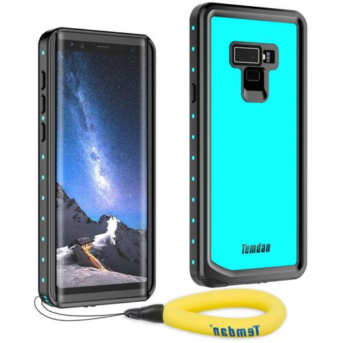 For Samsung Note 9 S9 S8 S9 S8 S7 egde Temdan Waterproof Case Screen Protector 
