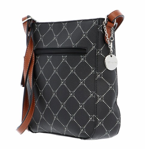 Tamaris Anastasia Crossbody Bag Umhängetasche Tasche Black Schwarz Grau Neu