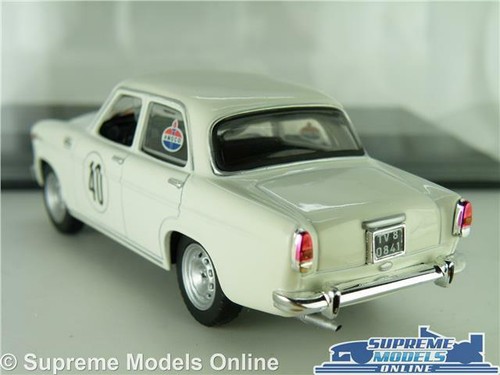 Alfa ROMEO GIULIETTA Modelo de Coche 1962 Blanco Andretta Racing 1:43 tamaño IXO Estuche K