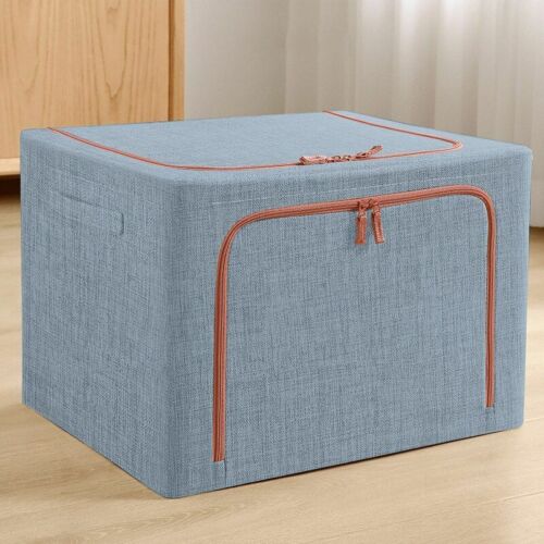 Storage Organizer Basket Oxford Fabric Foldable Clothes Household Laundry Box 