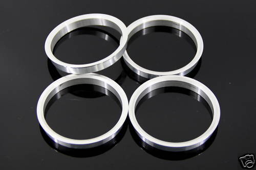 Wheel Hub Centric Rings Spacer OD = 70.1mm ID = 56.1mm Aluminium Alloy-4 rings