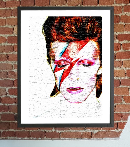 Kunstdrucke Druck Auf Leinwand David Bowie 70x50 Art Design Bild Film Pop Minimal Antiquitaten Kunst Inkmax Jp