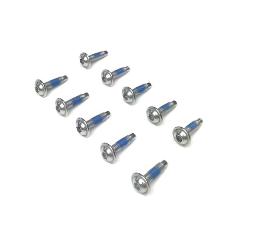 10ea 1997 to 2006 Jeep Wrangler TJ Stainless Steel Bumper End Cap Torx Screws