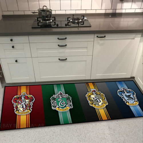 @Harry Potter Carpet Floor Mats Home Anti-skid Decor Area Rugs Rectangle Vintage