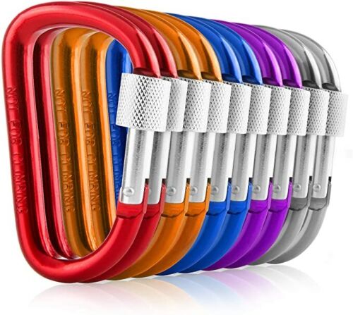 Carabiners Clip Set 100--Private Listing Dogalone--10 Packets of 10 Carabiners