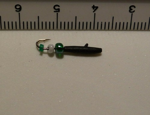 Eisangeln.Mormyschka Wolfram.0,35g.Hak.Gr.16 12mm x 1,5mm.Handmade.