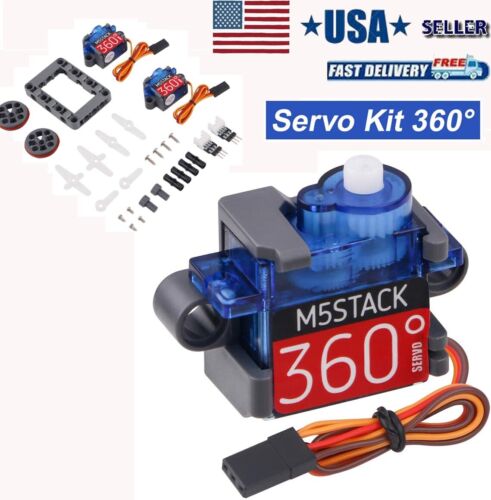 Servo Motor 9G M5Stack Micro Servo Motor Kit with Metal Gear for Arduino UIFlow