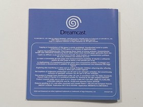 DINO CRISIS SEGA DREAMCAST (DC) PAL-FR (COMPLETE - VERY GOOD CONDITION)