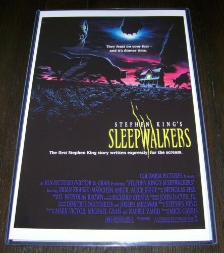 Sleepwalkers Sleep Walkers 11X17 Movie Poster Stephen King Mick Garris